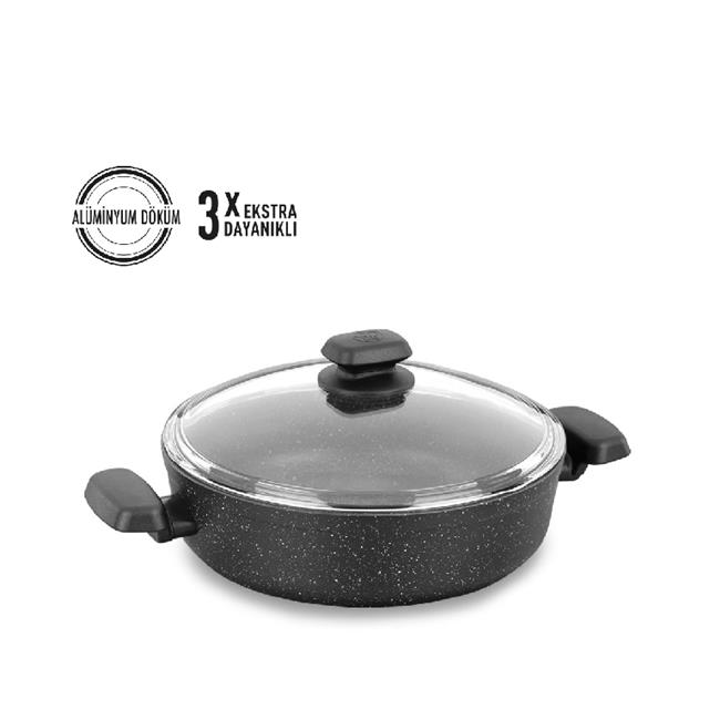 A1843 ORNELLA KISA TENCERE 24X6,5 CM