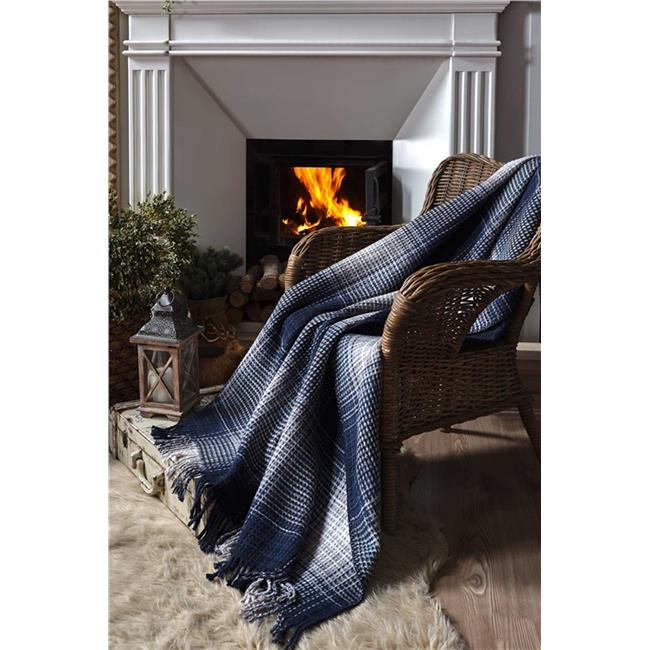 CASUAL WİNTER LACİVERT BATTANİYE TEK KİŞİLİK