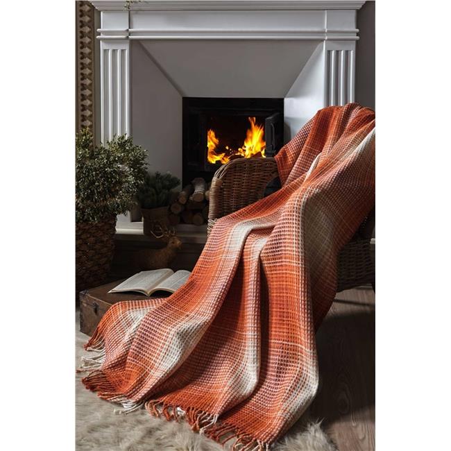 CASUAL WİNTER TURUNCU BATTANİYE TEK KİŞİLİK