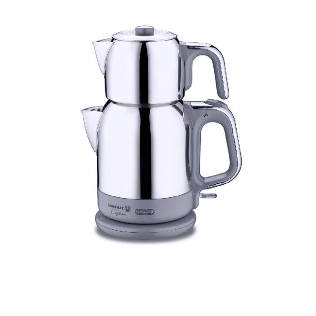 A331-10 ÇAYTEMA ELEKTRONİK ÇAYDANLIK INOX / GRİ