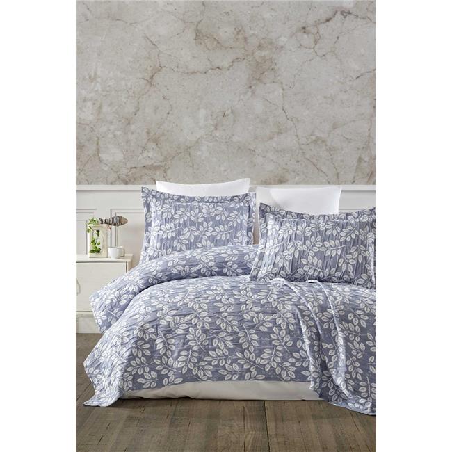 EVA MAVİ YATAK ÖRTÜSÜ TEK KİŞİLİK